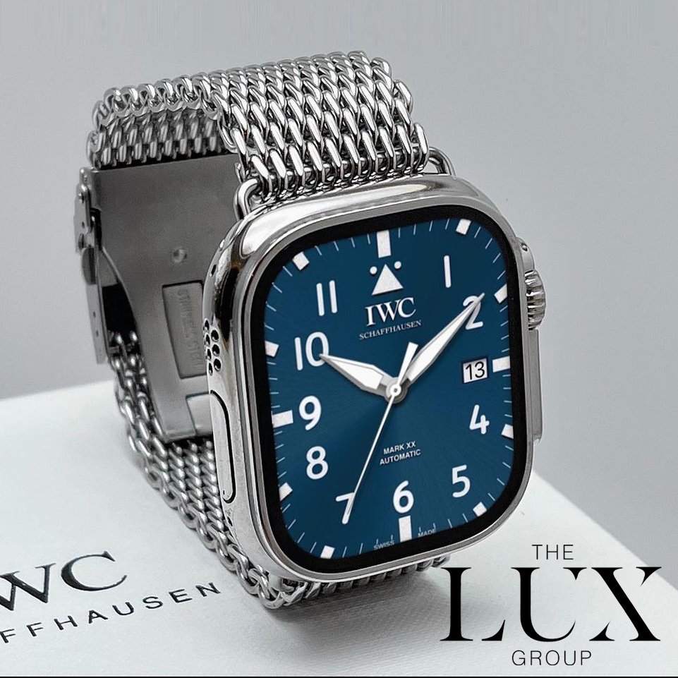 IWC Custom Smart Face For Apple Watch Ultra 49mm