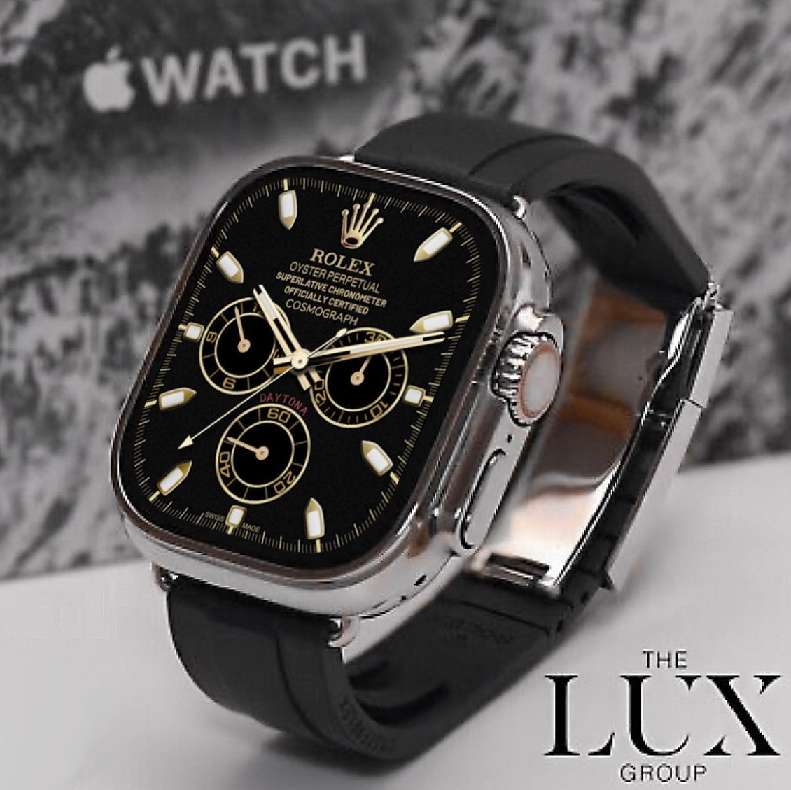 Rolex Custom Face For Apple Watch Ultra 49mm